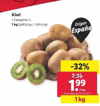Lidl Kiwi oferta