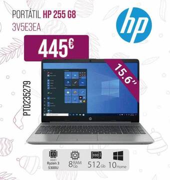 MR Micro Portátil hp 255 g8 oferta