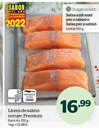 La Sirena Lloms de salmó noruec premium oferta