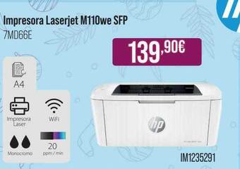 MR Micro Impresora laserjet m110we sfp hp oferta
