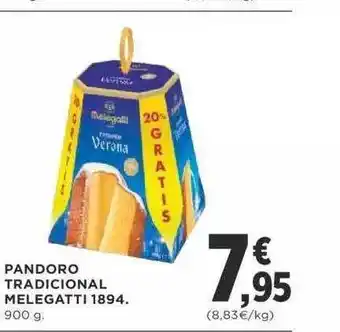 Supercor Pandoro tradicional melegatti 1894 oferta