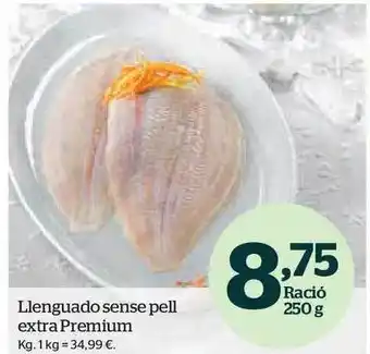 La Sirena Llenguado sense pell extra premium kg oferta