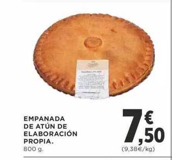 Supercor Empanada de atún de elaboración propia oferta