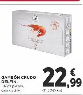 Supercor Gambón crudo delfín oferta