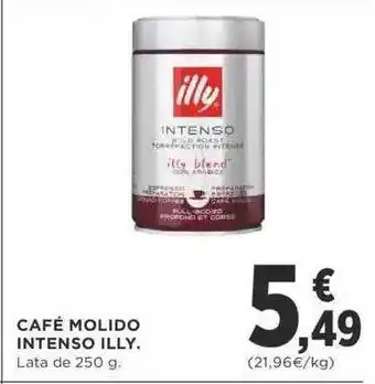 Supercor Café molid intenso illy oferta