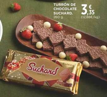 Supercor Turrón de chocolate suchard oferta