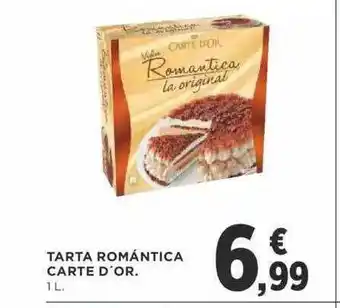 Supercor Tarta romántica carte d'or oferta
