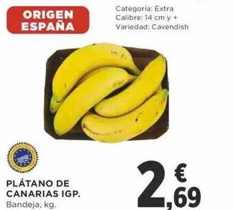 Supercor Plátano de canarias igp oferta