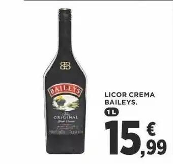 Supercor Licor crema baileys oferta