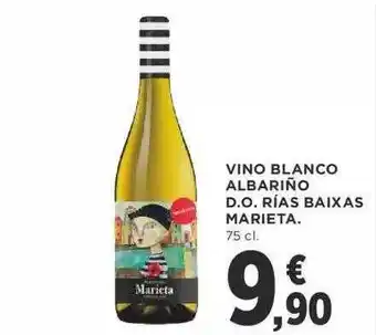 Supercor Vino blanco albariño d.o. rías baixas marieta oferta