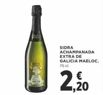Supercor Sidra achampanada extra de galicia maeloc oferta