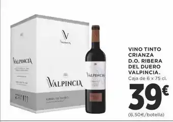 Supercor Vino tinto crianza d.o. ribera del duero valpincia oferta