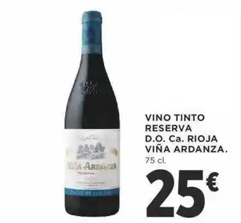 Supercor Vino tinto reserva d.o.ca. rioja viña ardanza oferta