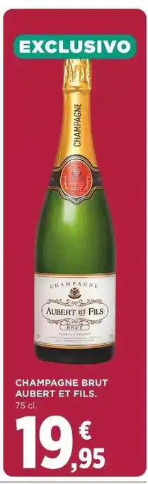 Supercor Champagne brut aubert e fils oferta