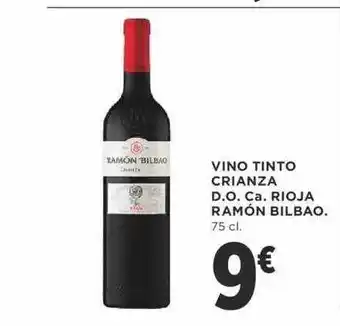 Supercor Vino tinto crianza d.o.ca. rioja ramón bilbao oferta
