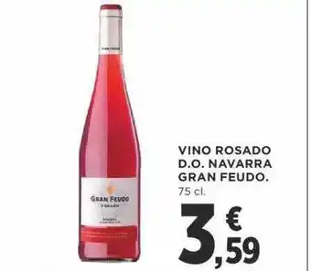 Supercor Vino rosado d.o. navarra gran feudo oferta