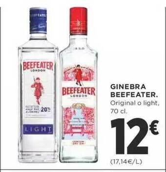 Supercor Ginebra beefeater oferta