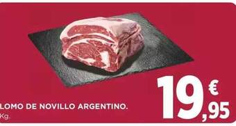 Supercor Lomo de novillo argentino oferta