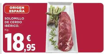 Supercor Solomillo de cerdo ibérico oferta
