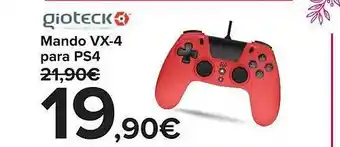 Carrefour Mando vx-4 para ps4 qioteck oferta