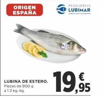 Supercor Lubina de estero oferta