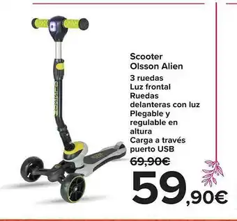 Carrefour Scooter olsson alien oferta