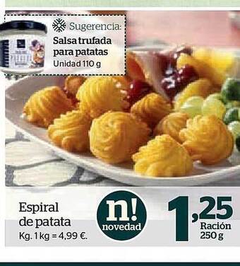 La Sirena Espiral de patata kg oferta