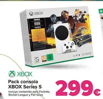 Carrefour Pack consola xbox series s oferta