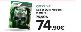 Carrefour Xbox one call of duty modern warfare ii oferta