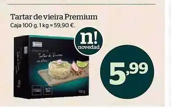 La Sirena Tartar de vieira premium caja oferta