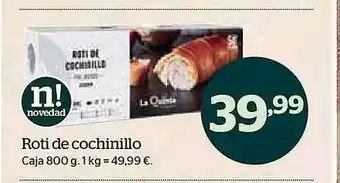 La Sirena Roti de cochinillo caja oferta