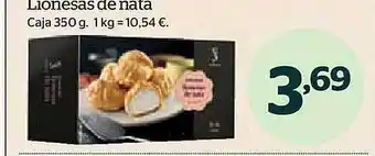 La Sirena Llonesas de nata caja oferta