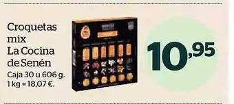 La Sirena Croquetas mix la cocina de senén caja 30 oferta