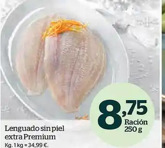 La Sirena Lengueado sin piel extra premium kg… oferta