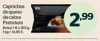 La Sirena Caprichos de queso de cabra premium bolsa oferta