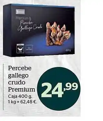 La Sirena Percebe gallego crudo premium caja oferta