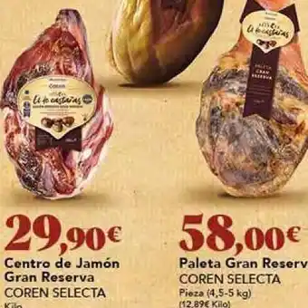 Gadis Centro de jamón gran reserva gadis oferta