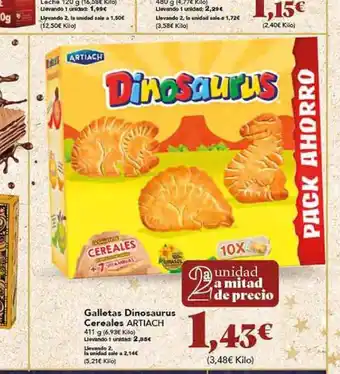 Gadis Galletas dinosaurus gadis oferta