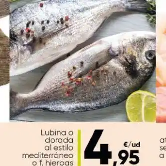 Family Cash Lubina o dorada al estilo mediterráneo family cash oferta