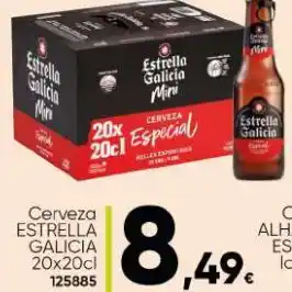 Family Cash Cerveza estrella galicia 20x20cl family cash oferta