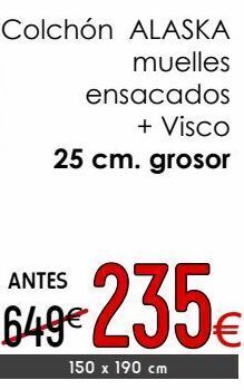 Atrapamuebles Colchones oferta