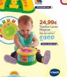 Super Juguete 37x15x42 cm 24,99€ tambor luces mágicas 114-80-612547 oner 25x11.5x24 cm vtech oferta