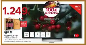 Tien 21 Lg oled 4k uhd oled55c24la evo oferta