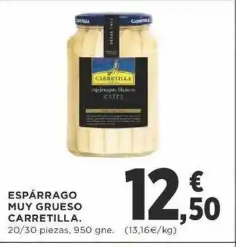 Supercor Exprés Espárrago muy grueso carretilla 20-30 piezas oferta