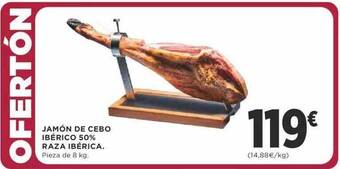 Supercor Jamón de cebo ibérico 50% raza ibérica oferta