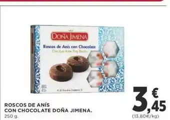 Supercor Roscos de anís con chocolate doña jimena oferta