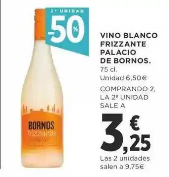 Supercor 2a unidad -50% vino blanco frizzante palacio de bornos oferta