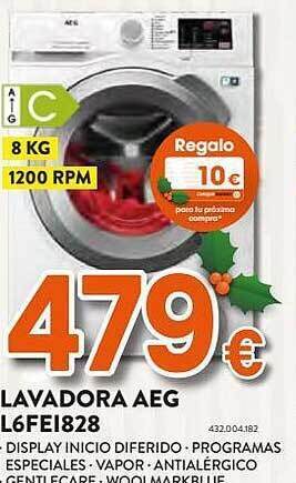 Expert Lavadora aeg l6fei828 oferta