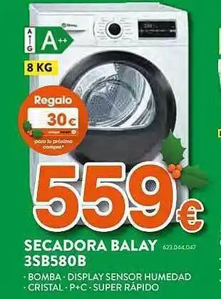 Expert Secadora balay 3sb580b oferta