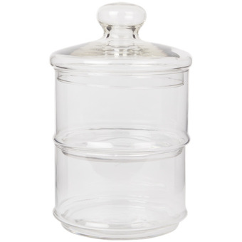 Action Tarros apilables de vidrio alpina oferta